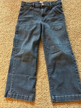 Medium Wash Wide Leg Jeans